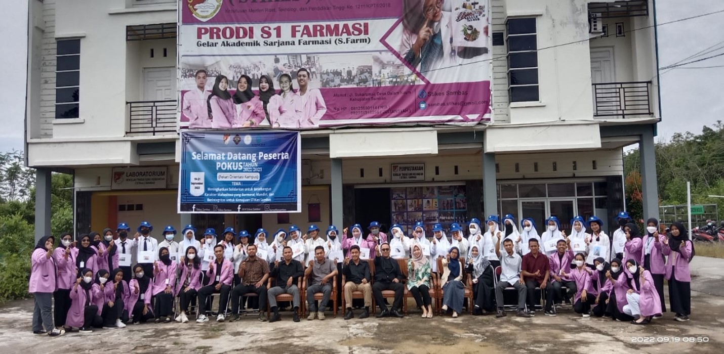 Read more about the article Pekan Orientasi Kampus (POKUS) Mahasiswa Baru Angkatan 2022 STIKES Sambas